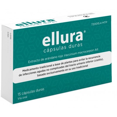 Comprar ELLURA 15 CAPSULAS al mejor precio en NuestraFarma, tu farmacia online