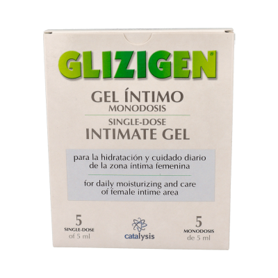 Comprar GLIZIGEN GEL INTIMO MONODOSIS 5 CANULAS 5 ML al mejor precio en NuestraFarma, tu farmacia online