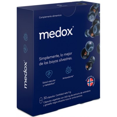 Comprar MEDOX 30 CAPSULAS al mejor precio en NuestraFarma, tu farmacia online