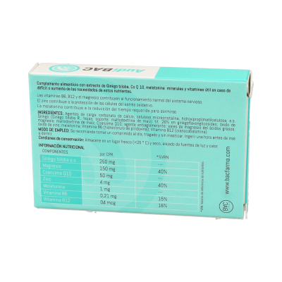Comprar AUDIBAC 30 COMPRIMIDOS al mejor precio en NuestraFarma, tu farmacia online