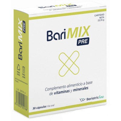 Comprar BARIMIX PRE 30 CAPSULAS al mejor precio en NuestraFarma, tu farmacia online