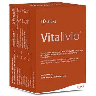 Comprar VITAE VITALIVIO 10 STICKS 3,5 G al mejor precio en NuestraFarma, tu farmacia online
