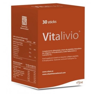 Comprar VITAE VITALIVIO 30 STICKS 3,5 G al mejor precio en NuestraFarma, tu farmacia online