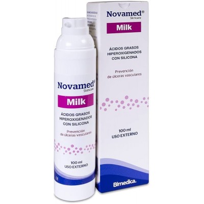 Comprar NOVAMED SKINCARE MILK ACIDOS GRASOS HIPEROXIGENADOS CON SILICONA 100 ML al mejor precio en NuestraFarma, tu farmacia online