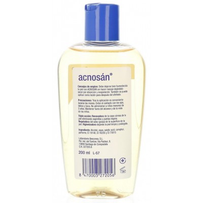 Comprar ACNOSAN LOCION 200 ML al mejor precio en NuestraFarma, tu farmacia online