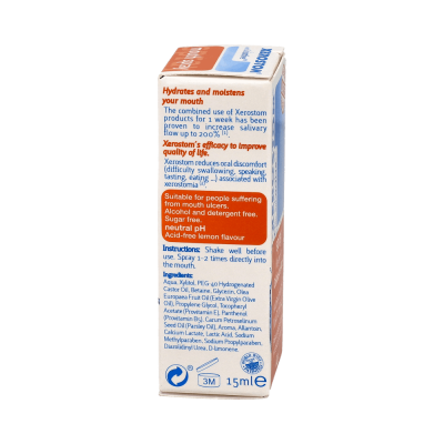 Comprar XEROSTOM BOCA SECA SPRAY 15 ML al mejor precio en NuestraFarma, tu farmacia online