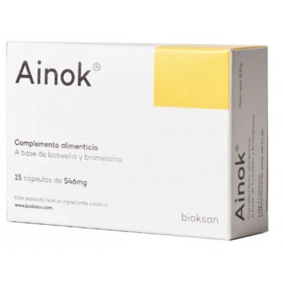 Comprar AINOK 450 MG 15 CAPSULAS al mejor precio en NuestraFarma, tu farmacia online
