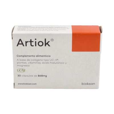 Comprar ARTIOK 30 CAPSULAS al mejor precio en NuestraFarma, tu farmacia online