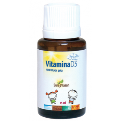 Comprar VITAMINA D3 PEQUES 400UI 15ML al mejor precio en NuestraFarma, tu farmacia online