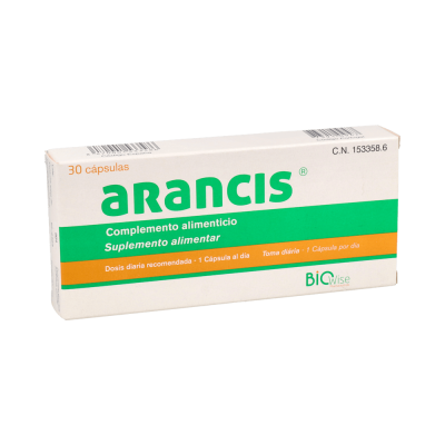 Comprar ARANCIS 30 CAPSULAS al mejor precio en NuestraFarma, tu farmacia online