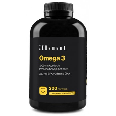 Comprar ZENEMENT OMEGA 3 200 CAPSULAS BLANDAS al mejor precio en NuestraFarma, tu farmacia online