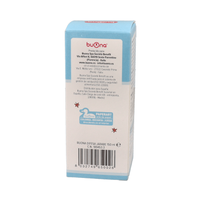 Comprar BUONA DIFESA JARABE 150 ML al mejor precio en NuestraFarma, tu farmacia online
