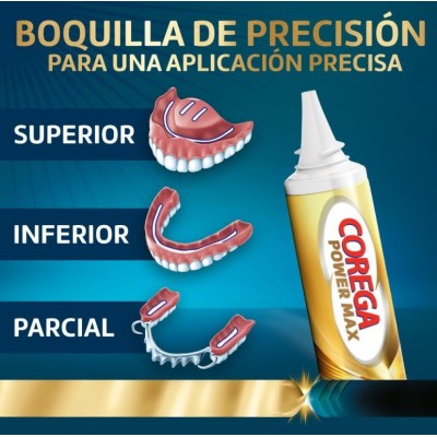 Comprar COREGA POWER MAX SUPREME TODO EN 1 70 G al mejor precio en NuestraFarma, tu farmacia online