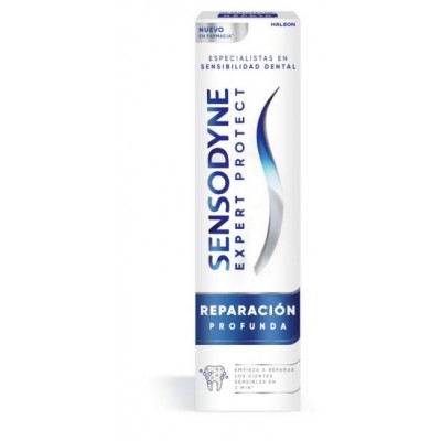 Comprar SENSODYNE DUPLO EXPERT PROTECT REPARACION PROFUNDA 2X75 ML al mejor precio en NuestraFarma, tu farmacia online