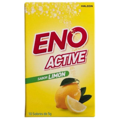Comprar ENO ACTIVE SABOR LIMON 10 SOBRES 5 G al mejor precio en NuestraFarma, tu farmacia online