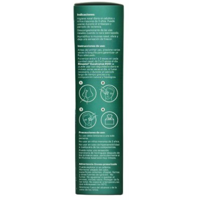 Comprar RINASTEL EUCALYPTUS SPRAY NASAL 125 ML al mejor precio en NuestraFarma, tu farmacia online