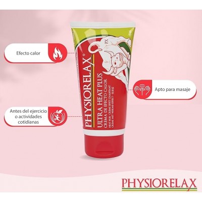 Comprar PHYSIORELAX ULTRA HEAT PLUS 250 ML al mejor precio en NuestraFarma, tu farmacia online