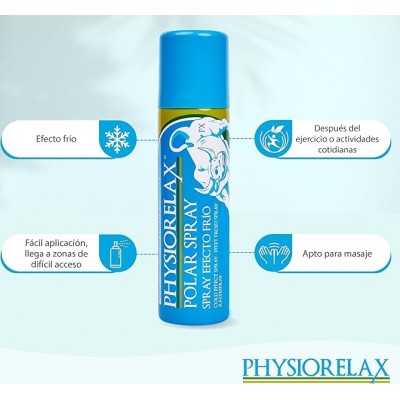 Comprar PHYSIORELAX POLAR SPRAY 150 ML al mejor precio en NuestraFarma, tu farmacia online