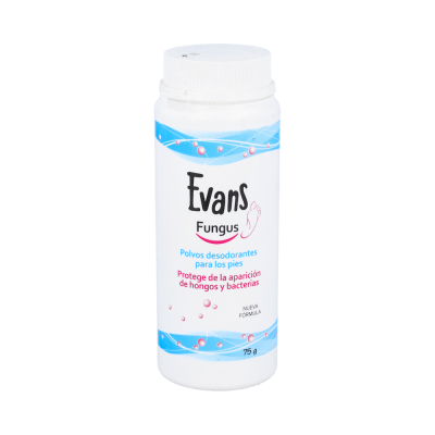 Comprar EVANS FUNGUS POLVOS PEDICOS 75 G al mejor precio en NuestraFarma, tu farmacia online