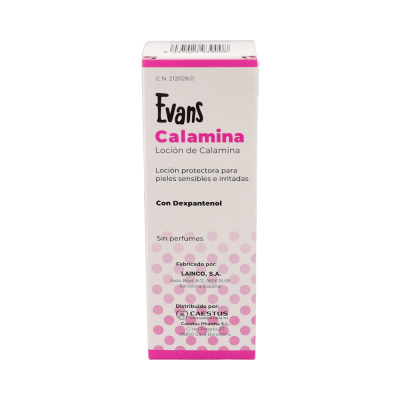Comprar EVANS CALAMINA 125 ML al mejor precio en NuestraFarma, tu farmacia online