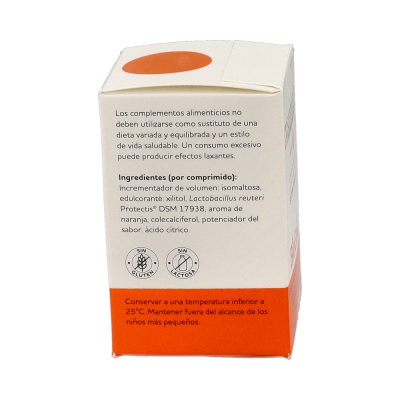 Comprar CASENBIOTIC VITAMINA D 30 COMPRIMIDOS MASTICABLES al mejor precio en NuestraFarma, tu farmacia online