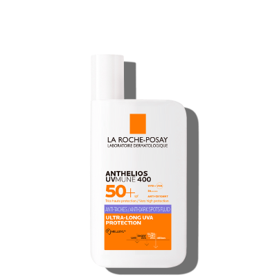 Comprar LA ROCHE-POSAY ANTHELIOS UVMUNE 400 FLUIDO ANTIMANCHAS SPF 50+ 50 ML al mejor precio en NuestraFarma, tu farmacia online