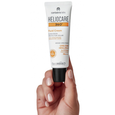 Comprar HELIOCARE 360º FLUID CREAM SPF 50+ 50 ML al mejor precio en NuestraFarma, tu farmacia online