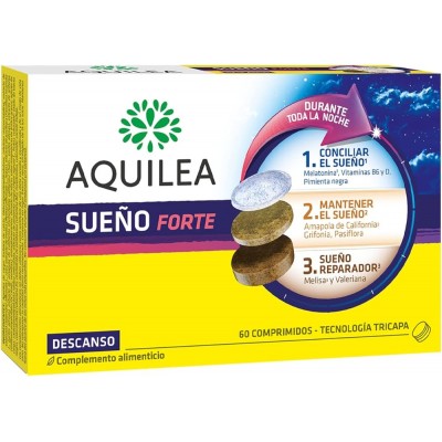 Comprar AQUILEA SUEÑO FORTE 60 COMPRIMIDOS al mejor precio en NuestraFarma, tu farmacia online