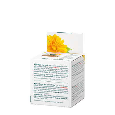 Comprar KNEIPP BALSAMO PARA PIES FOOT BUTTER 100 ML al mejor precio en NuestraFarma, tu farmacia online