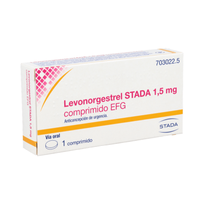 Comprar LEVONORGESTREL STADA EFG 1,5 MG 1 COMPRIMIDO al mejor precio en NuestraFarma, tu farmacia online