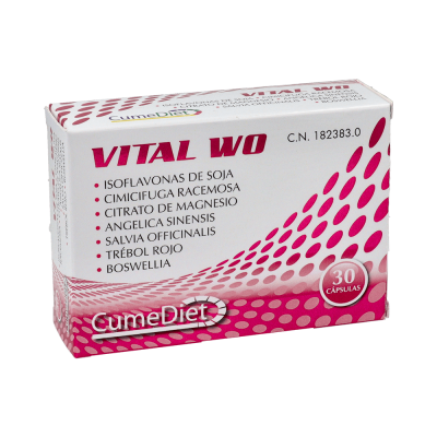 Comprar CUMEDIET VITALWO 30 CAPSULAS al mejor precio en NuestraFarma, tu farmacia online