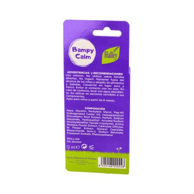 Comprar HALLEY BAMPY CALM ROLL ON 12 ML al mejor precio en NuestraFarma, tu farmacia online