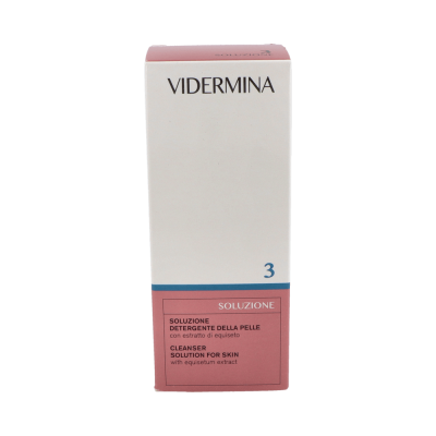 Comprar VIDERMINA 3 SOLUCION DETERGENTE 200 ML al mejor precio en NuestraFarma, tu farmacia online