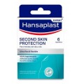 HANSAPLAST SECOND SKIN PROTECTION 6 PARCHES 73 MM X 36 MM