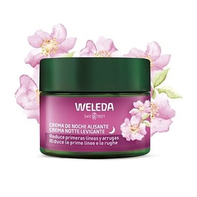 Comprar WELEDA CREMA DE NOCHE ALISANTE ROSA MOSQUETA Y TE BLANCO 40 ML al mejor precio en NuestraFarma, tu farmacia online
