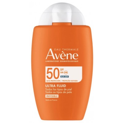 Comprar AVENE ULTRA FLUIDO INVISIBLE SPF 50 50 ML al mejor precio en NuestraFarma, tu farmacia online