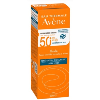 Comprar AVENE FLUIDO SPF 50+ 50 ML al mejor precio en NuestraFarma, tu farmacia online