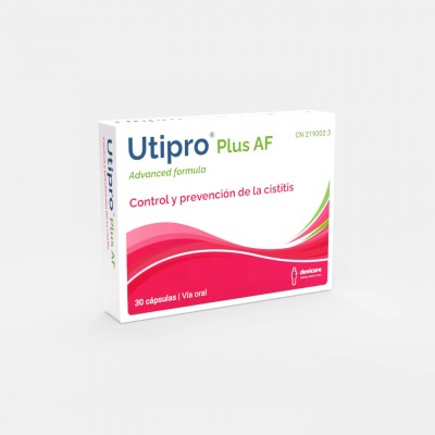 Comprar UTIPRO PLUS AF 30 CAPSULAS al mejor precio en NuestraFarma, tu farmacia online