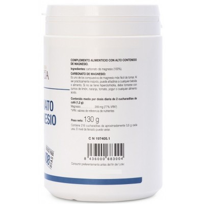 Comprar ANA MARIA LAJUSTICIA CARBONATO DE MAGNESIO POLVO ORAL 130 G al mejor precio en NuestraFarma, tu farmacia online