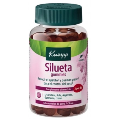 Comprar KNEIPP SILUETA GUMMIES 60 CARAMELOS DE GOMA SABOR PIÑA al mejor precio en NuestraFarma, tu farmacia online