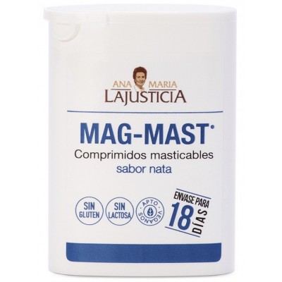 Comprar ANA MARIA LAJUSTICIA MAG-MAST SABOR NATA 36 COMPRIMIDOS al mejor precio en NuestraFarma, tu farmacia online
