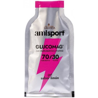 Comprar ANA MARIA LAJUSTICIA GLUCOMAG 70/30 GEL SABOR LIMON AMLSPORT 10 SOBRES al mejor precio en NuestraFarma, tu farmacia online