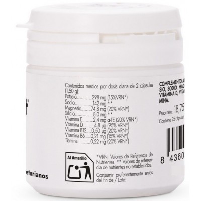 Comprar ANA MARIA LAJUSTICIA AMLSPORT SALES MINERALES 25 CAPSULAS al mejor precio en NuestraFarma, tu farmacia online