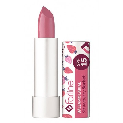 Comprar FARLINE BALSAMO LABIAL 4,5 G STRAWBERRY al mejor precio en NuestraFarma, tu farmacia online