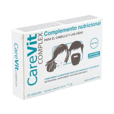 Comprar CAREVIT COMPLEX 20 CAPSULAS al mejor precio en NuestraFarma, tu farmacia online