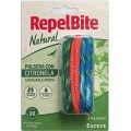 REPELBITE NATURAL PULSERA DE CUERDA CON CITRONELA 3 UNIDADES