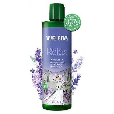 Comprar WELEDA RELAX SHOWER CREAM LAVANDA 400 ML al mejor precio en NuestraFarma, tu farmacia online