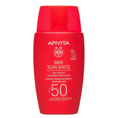 Comprar APIVITA FLUIDO FACIAL INVISIBLE TOQUE SECO SPF50 50 ML al mejor precio en NuestraFarma, tu farmacia online