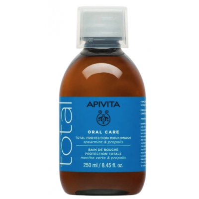 Comprar APIVITA ENJUAGUE BUCAL PROTECCIÓN TOTAL 250 ML al mejor precio en NuestraFarma, tu farmacia online