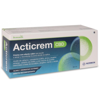 Comprar ACTICREM CBD 60 ML al mejor precio en NuestraFarma, tu farmacia online